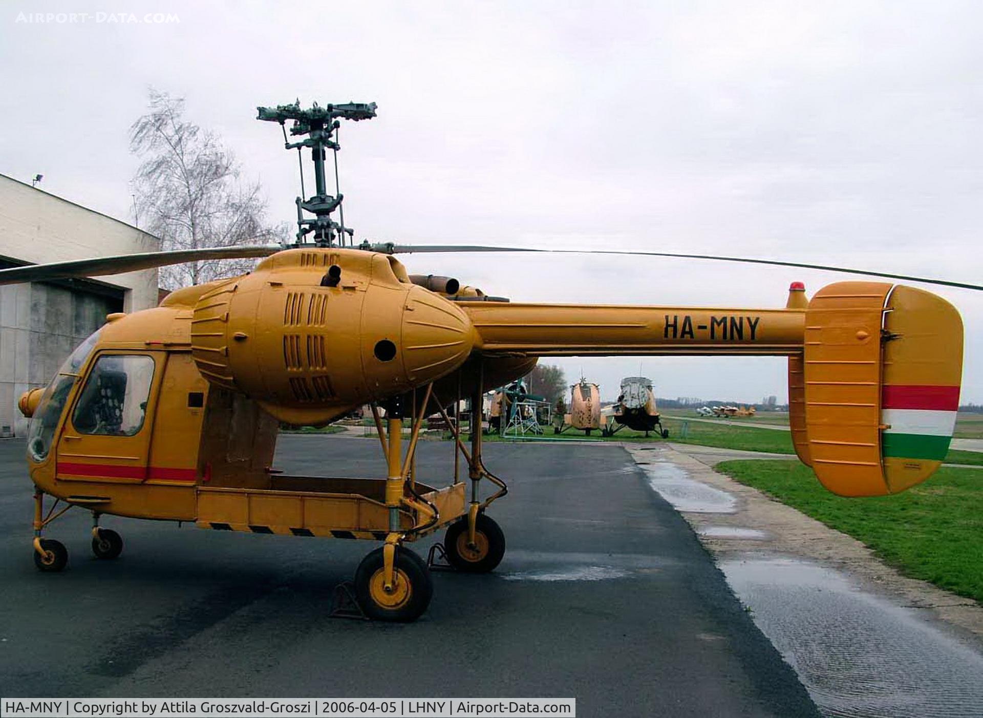 HA-MNY, 1976 Kamov Ka-26 Hoodlum C/N 7605611, Nyiregyháza Airport, Hungary