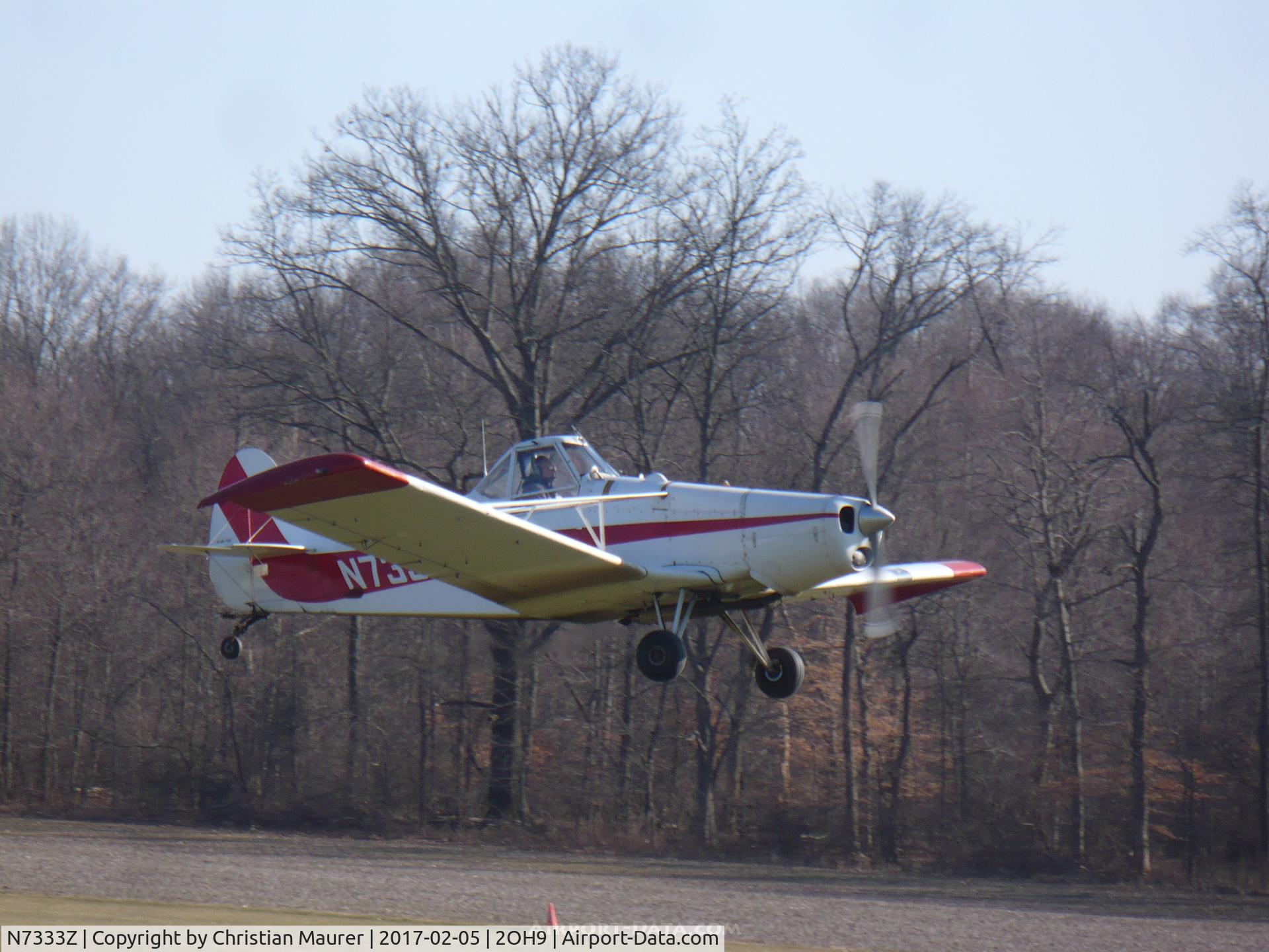 N7333Z, 1965 Piper PA-25-235 Pawnee C/N 25-3281, Piper Pawnee 