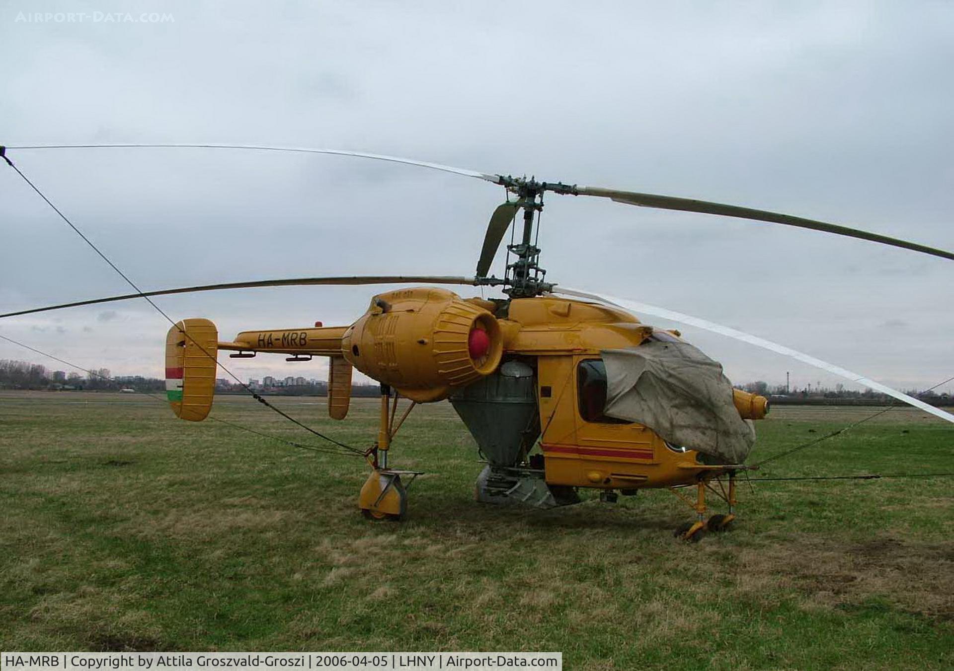 HA-MRB, 1978 Kamov Ka-26 Hoodlum C/N 7806408, Nyíregyháza Airport, Hungary