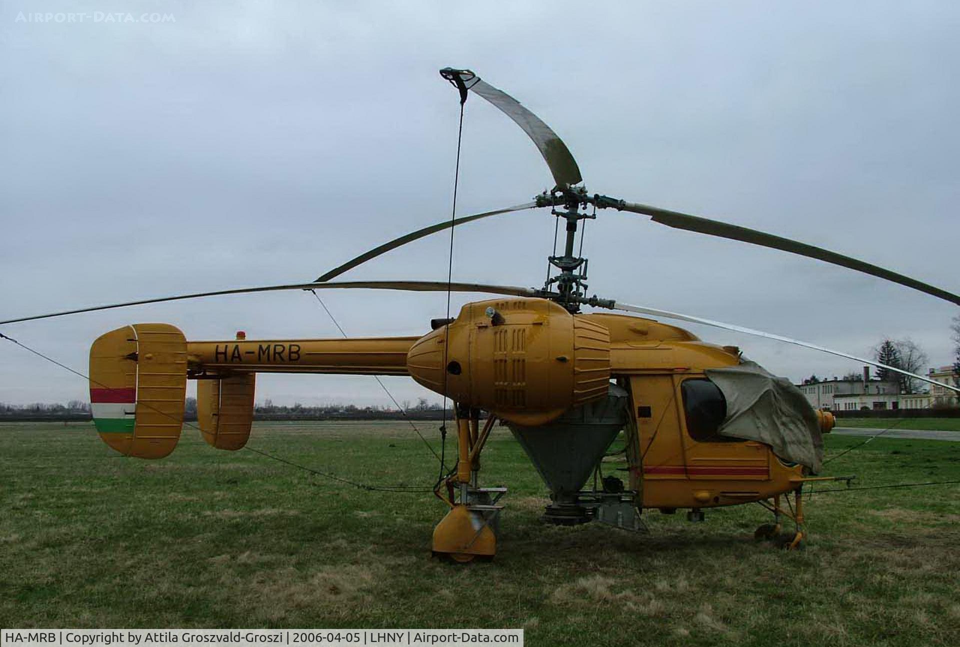 HA-MRB, 1978 Kamov Ka-26 Hoodlum C/N 7806408, Nyíregyháza Airport, Hungary