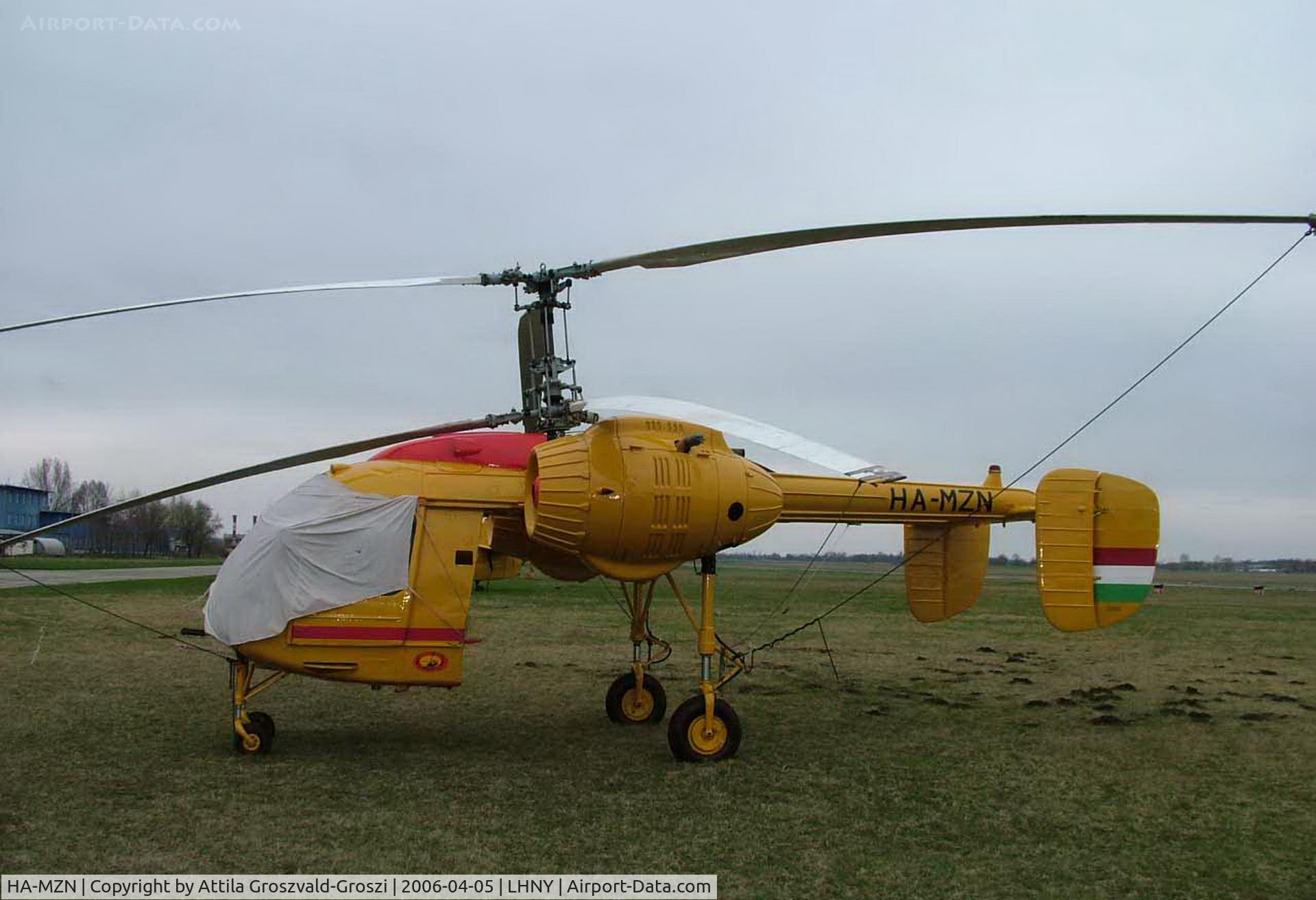 HA-MZN, 1974 Kamov Ka-26 Hoodlum C/N 7404712, Nyíregyháza Airport, Hungary