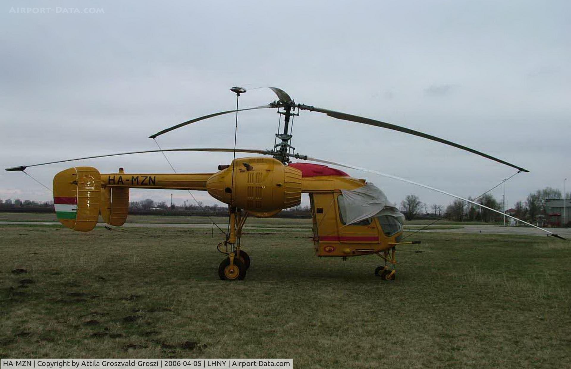 HA-MZN, 1974 Kamov Ka-26 Hoodlum C/N 7404712, Nyíregyháza Airport, Hungary