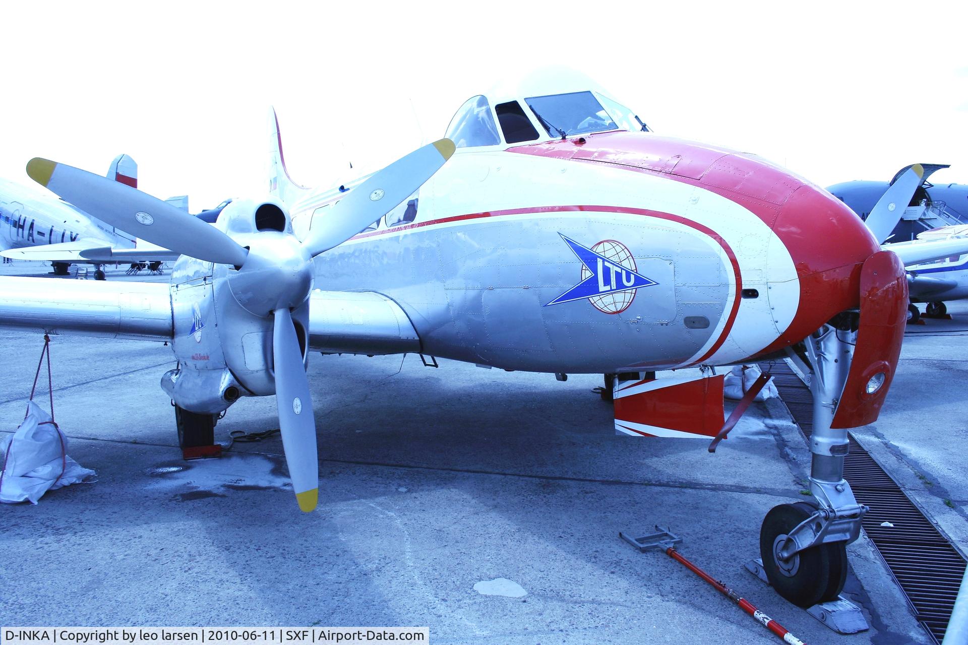 D-INKA, 1949 De Havilland DH-104 Devon C.2 C/N 04266, Berlin Air Show 11.6.2010