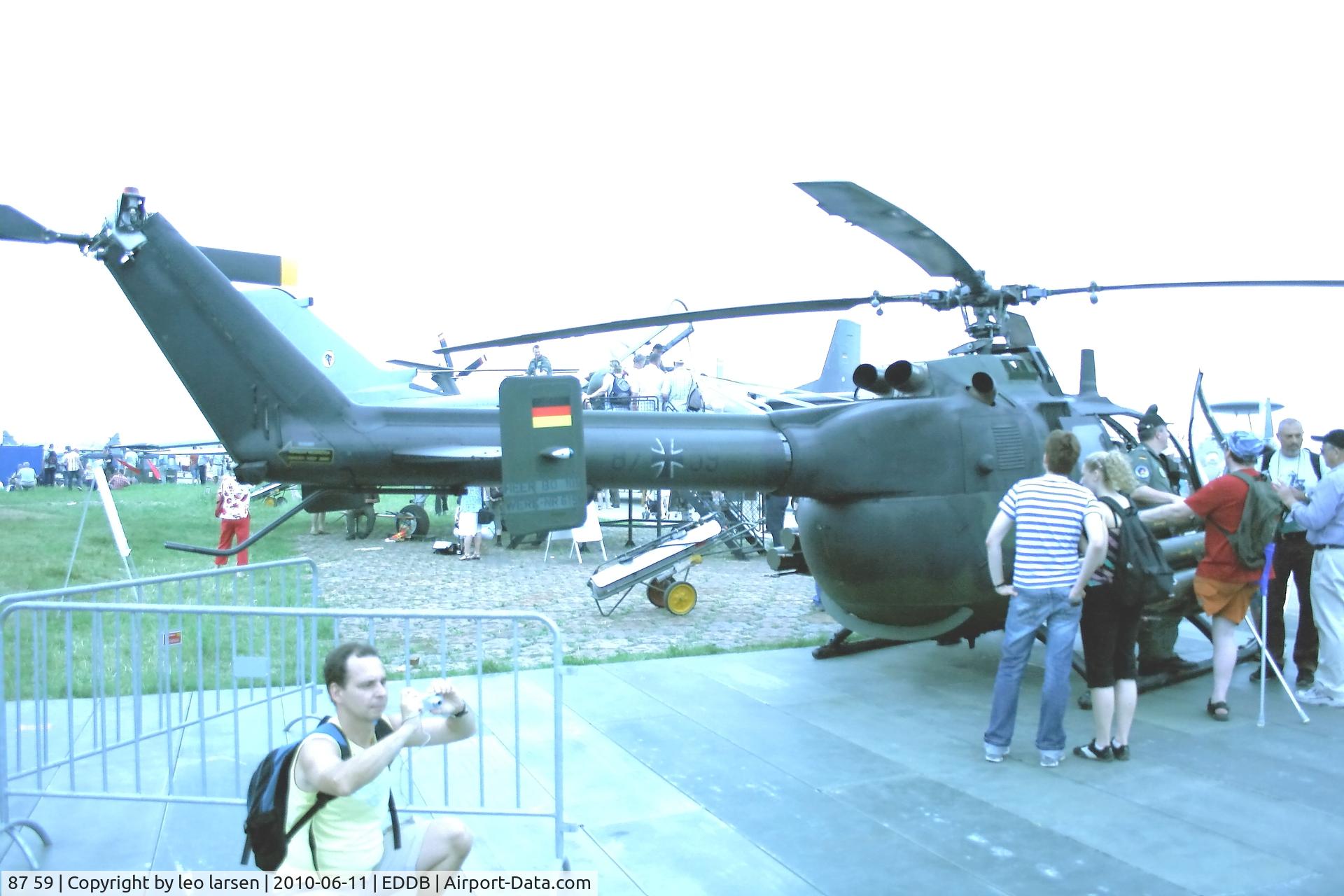87 59, MBB Bo.105P C/N 6159, Berlin Air Show 11.6.2010