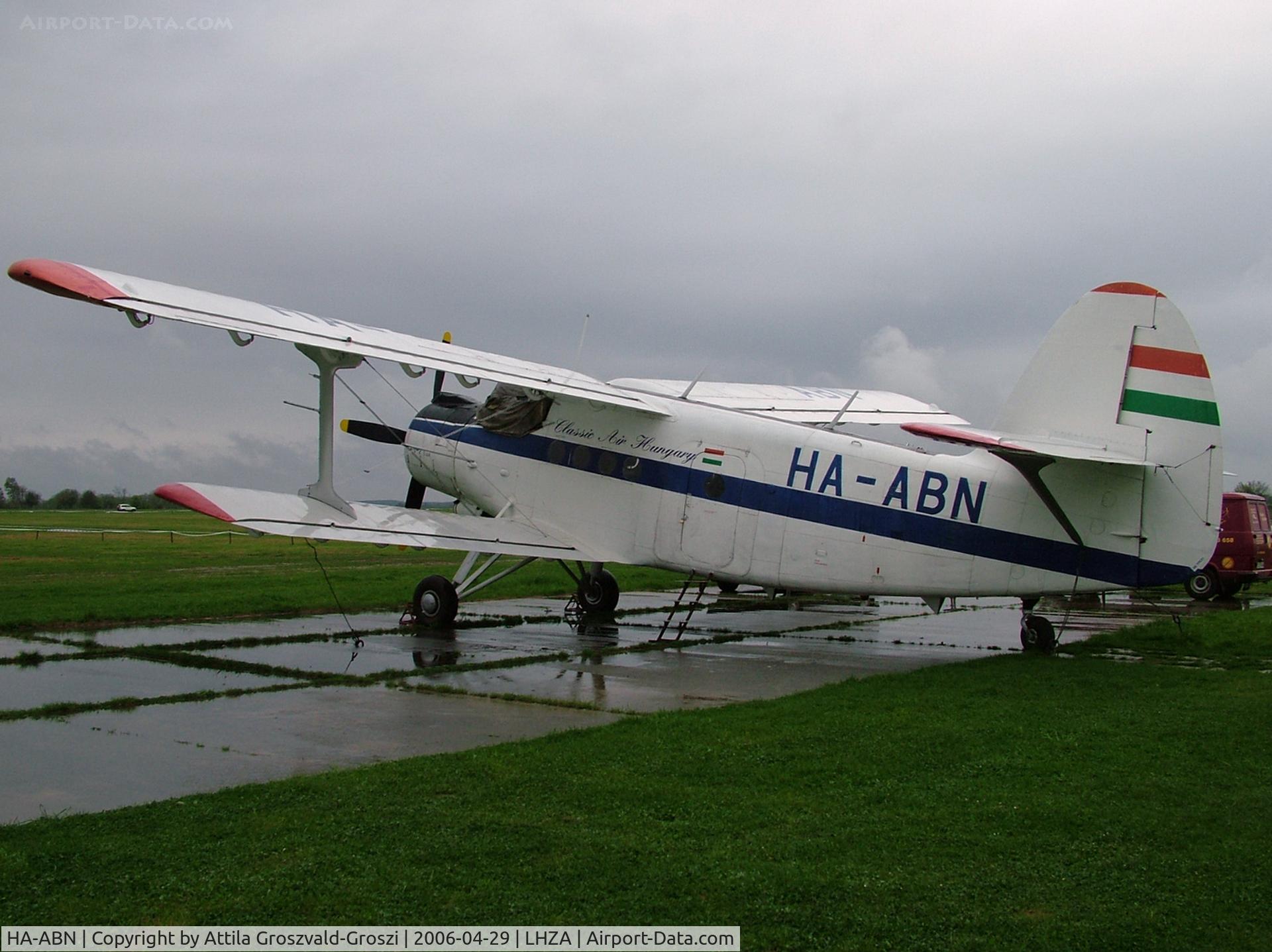 HA-ABN, PZL-Mielec An-2TD C/N 1G152-47, Zalaegerszeg-Andráshida Airport, Hungary