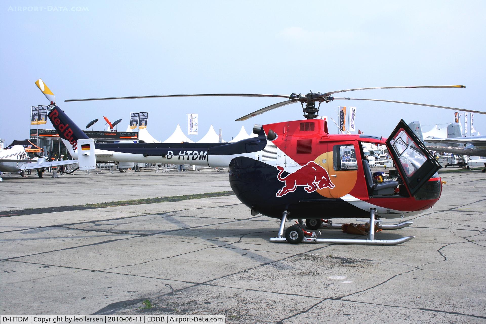 D-HTDM, MBB Bo-105CB-4 C/N S-140, Berlin Air Show 11.6.2010