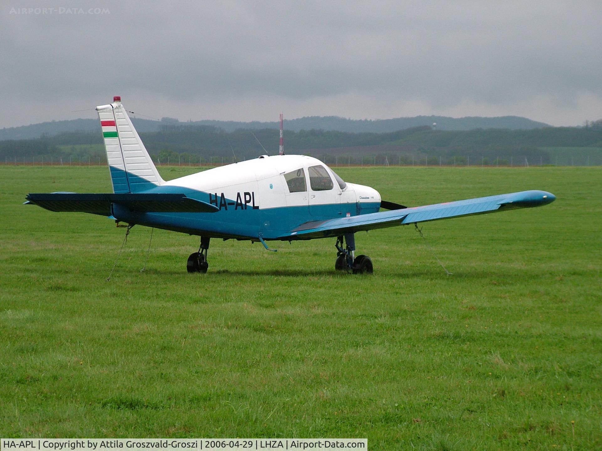 HA-APL, 1969 Piper PA-28-140 Cherokee Cruiser C/N 28-25362, Zalaegerszeg-Andráshida Airport, Hungary