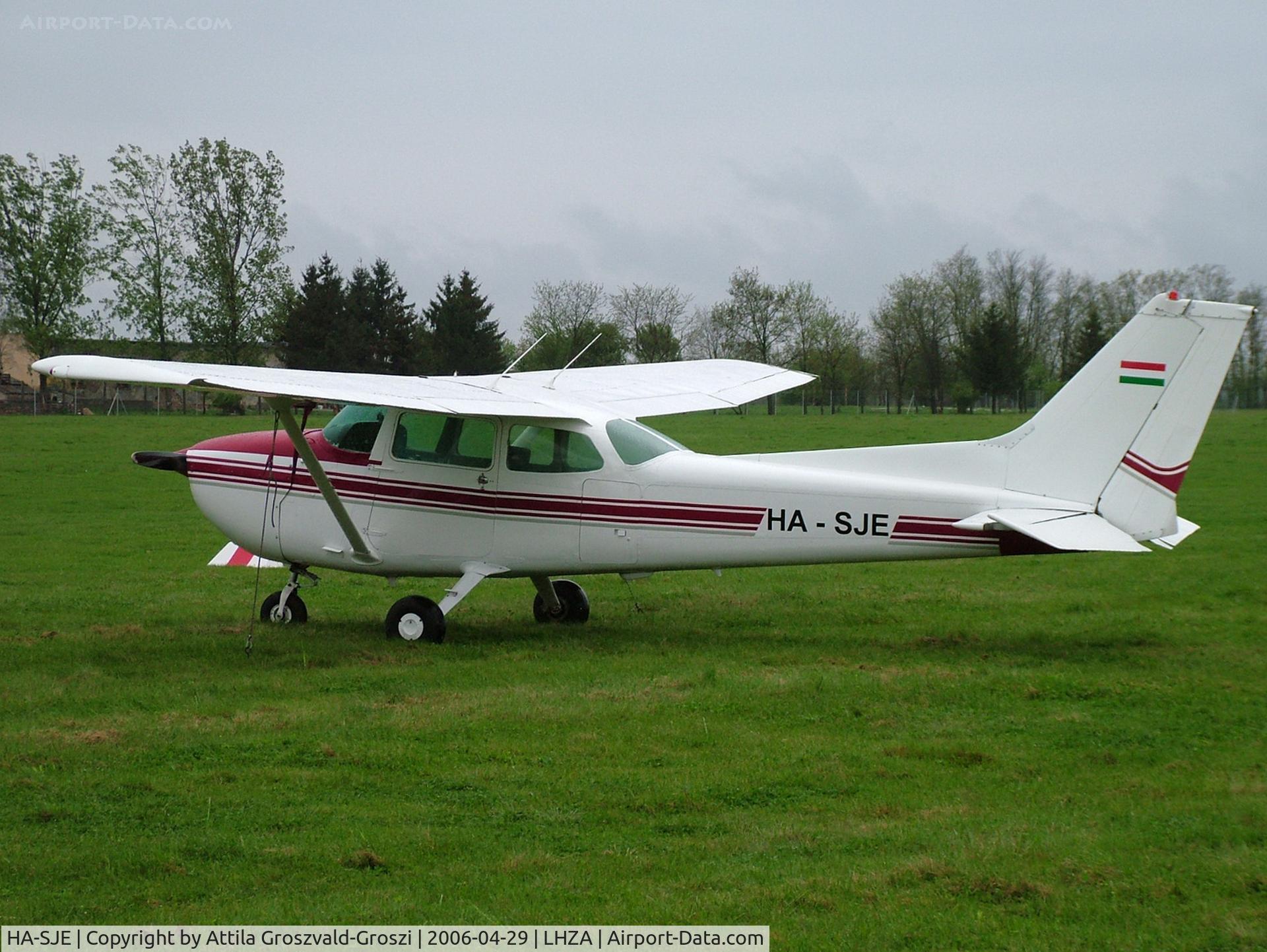 HA-SJE, 1976 Cessna 172N C/N 17268295, Zalaegerszeg-Andráshida Airport, Hungary