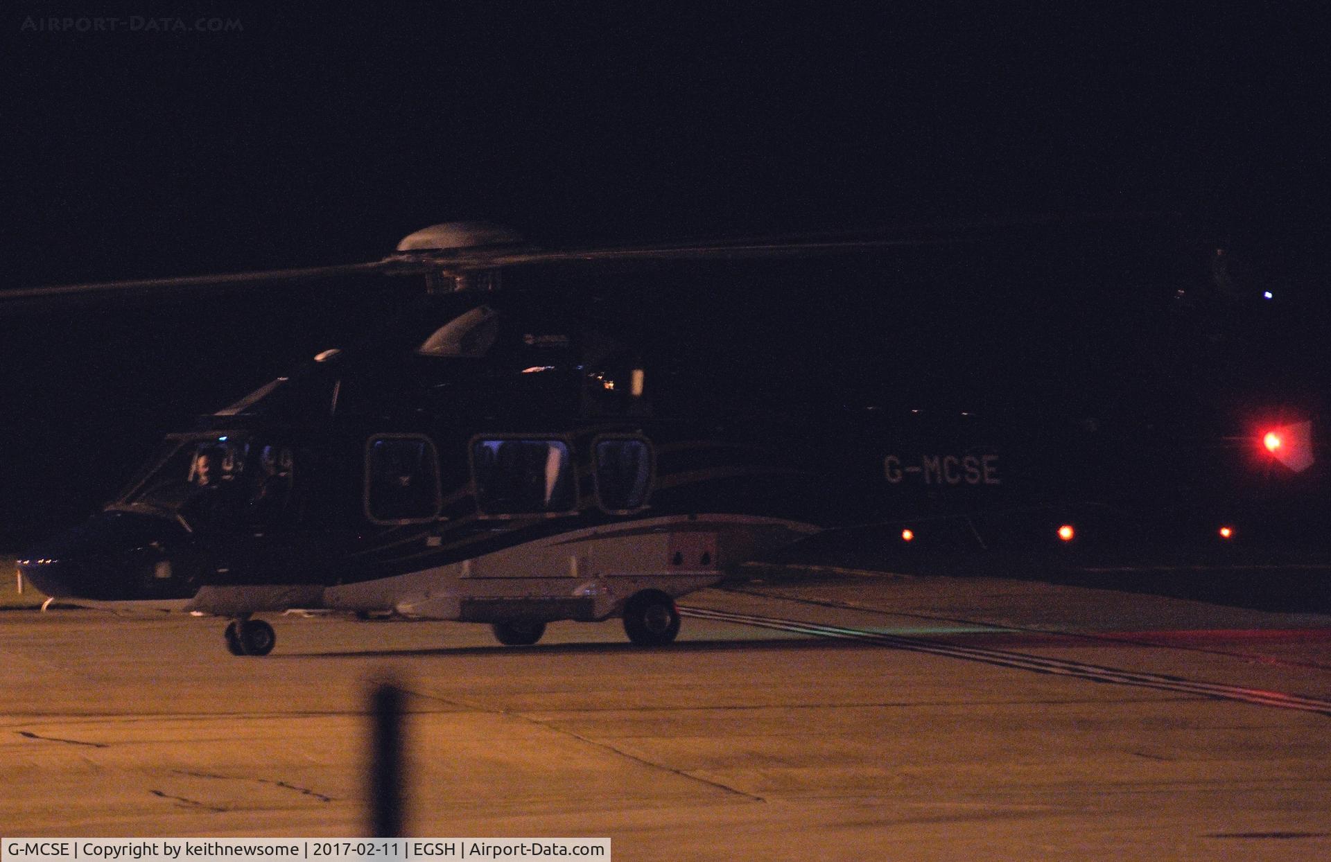 G-MCSE, 2016 Airbus Helicopters EC-175B C/N 5022, On Delivery in very difficult conditions.