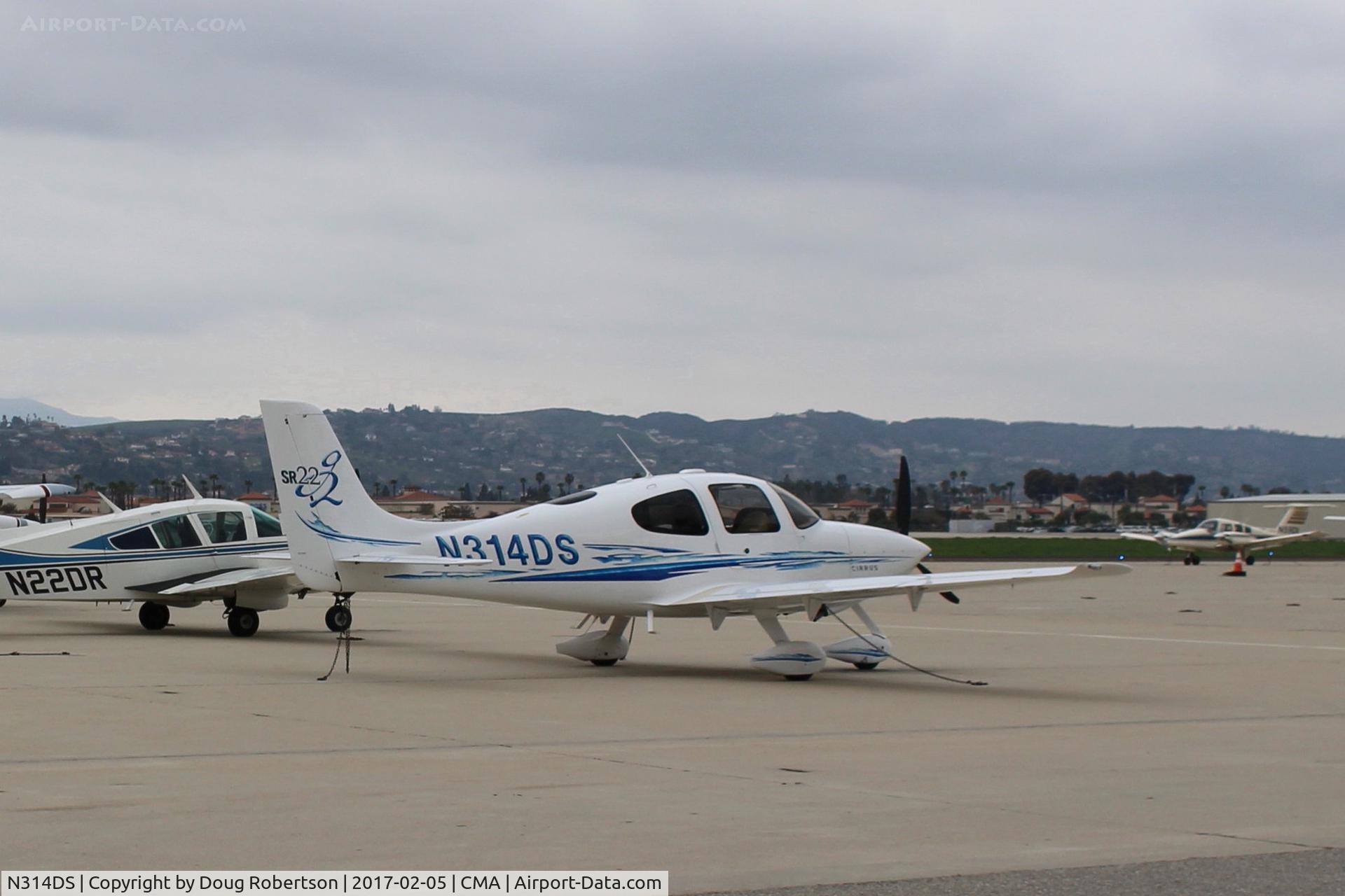 N314DS, 2005 Cirrus SR22 G2 C/N 1705, 2005 Cirrus SR22 G2, Continental IO-550-N 310 Hp