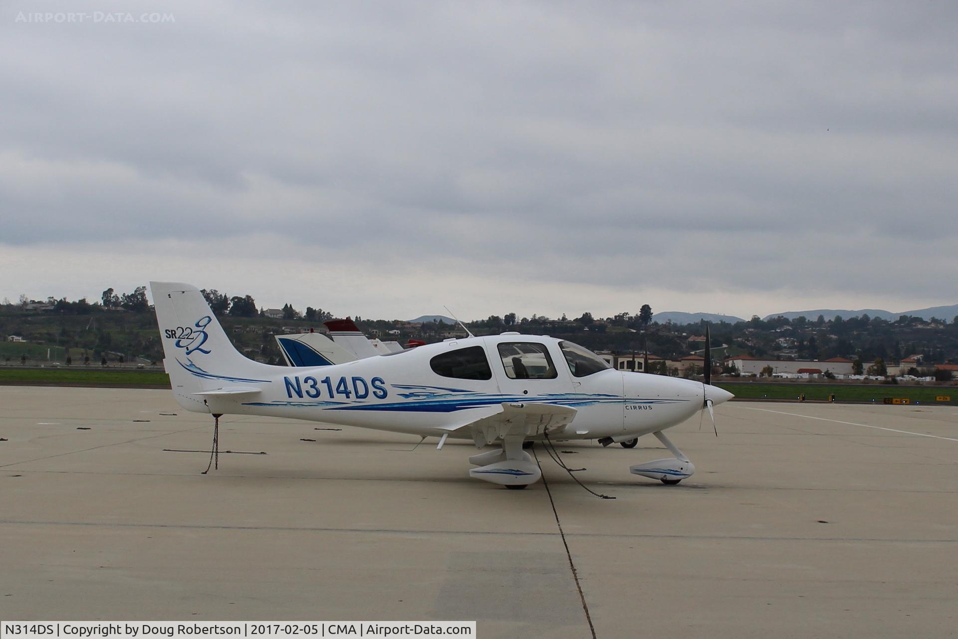 N314DS, 2005 Cirrus SR22 G2 C/N 1705, 2005 Cirrus SR22 G2, Continental IO-550-N 310 Hp