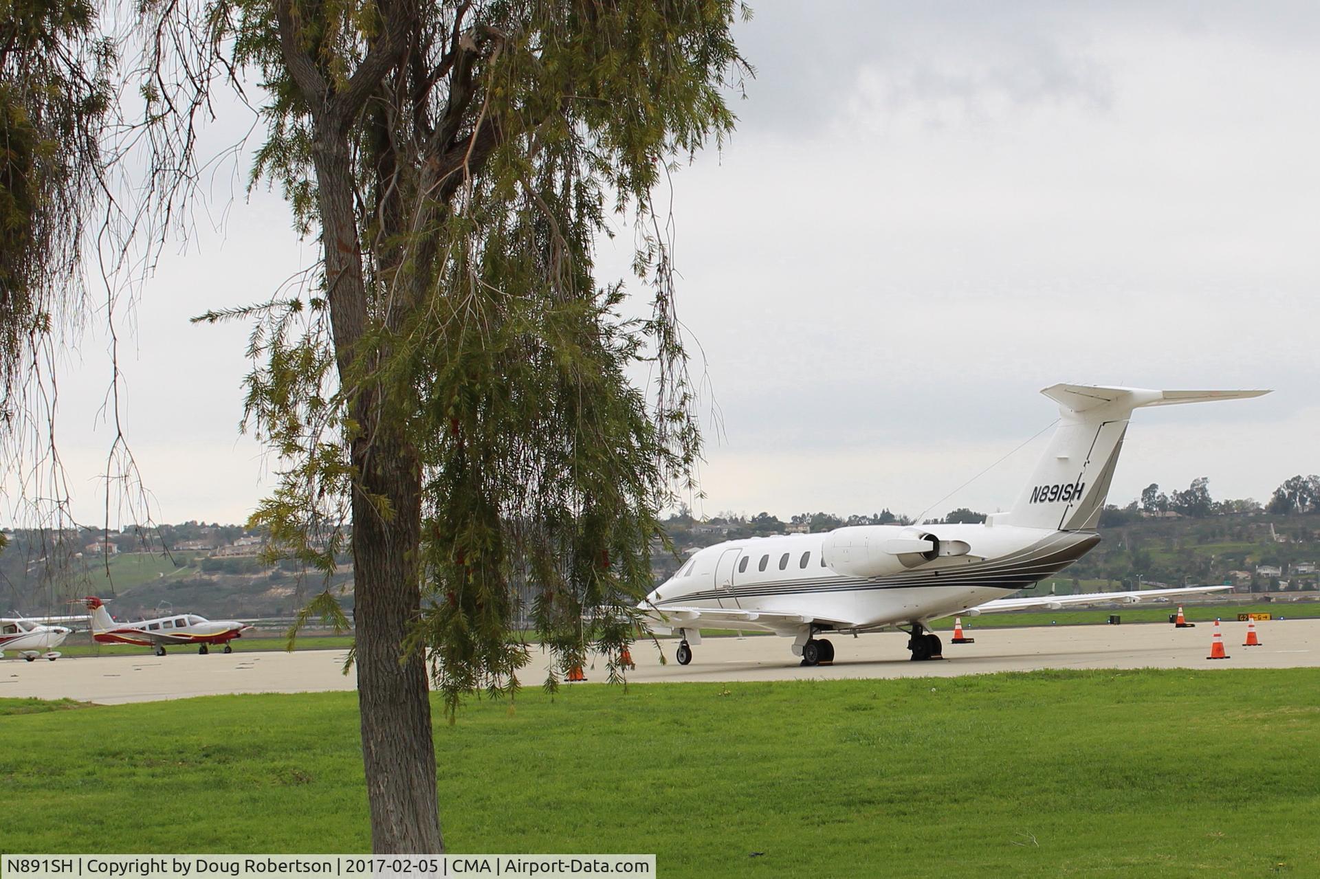 N891SH, 1991 Cessna 650 Citation VI C/N 650-0210, 1991 Cessna 650 CITAtION VI, two Garrett TFE731-3B-100S Turbofans 3,650 lb st each