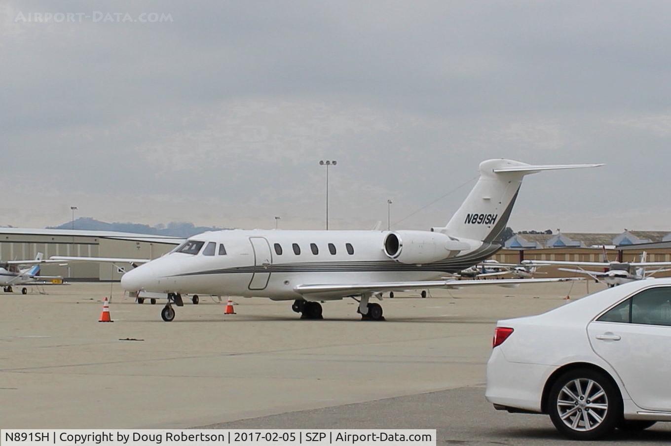 N891SH, 1991 Cessna 650 Citation VI C/N 650-0210, 1991 Cessna 650 CITATION VI, two Garrett TFE731-3B-100S Turbofans 3,650 lb st each, 8 seats