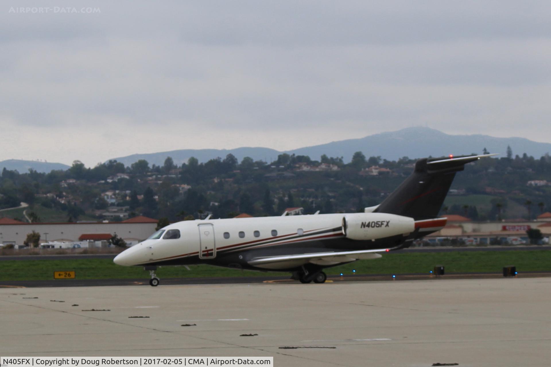N405FX, 2016 Embraer EMB-545 Legacy 450 C/N 55010009, 2016 Embraer 545 LEGACY 450, two Honeywell HTP7500E 6,540 lbf each, max speed Mach 0.83. Taxi