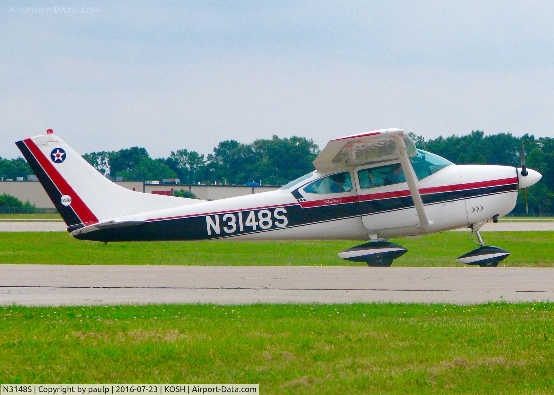 N3148S, 1964 Cessna 182G Skylane C/N 18255648, At Oshkosh.