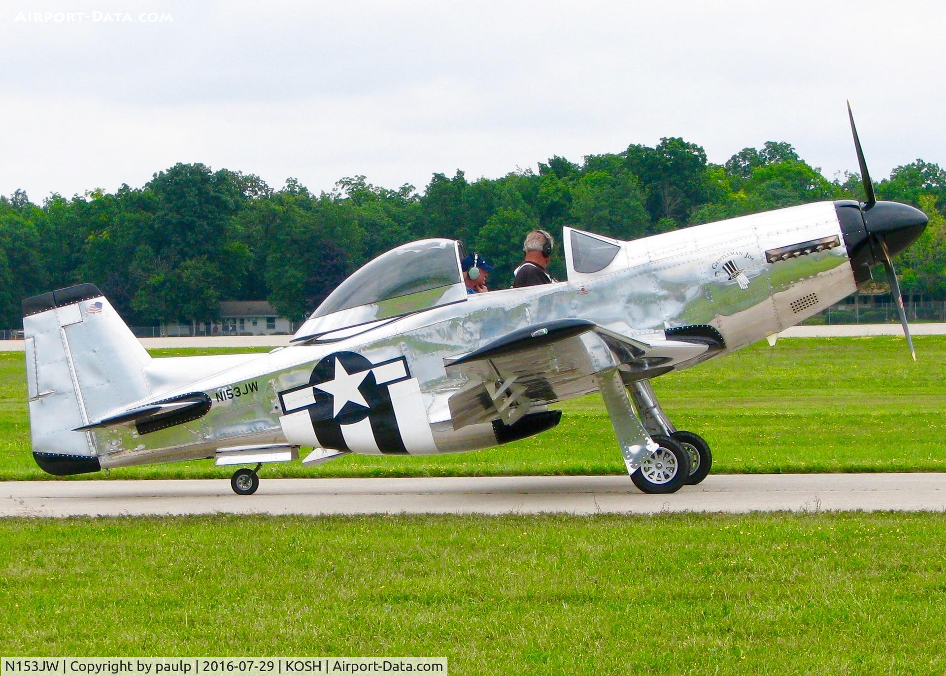 N153JW, 2013 Titan T-51 Mustang C/N M09HV6COHK0153, At Oshkosh.