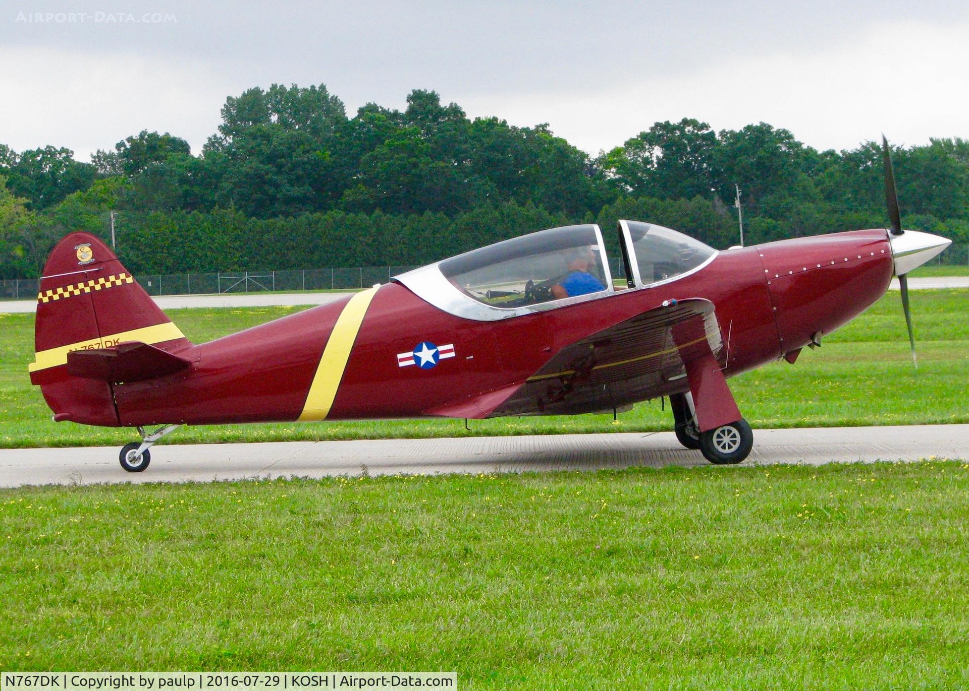 N767DK, 1946 Temco GC-1B Swift C/N 2319, At Oshkosh.