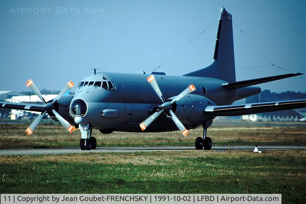 11, Dassault ATL-2 Atlantique 2 C/N 11, NAVY 11 departure to runway 05
