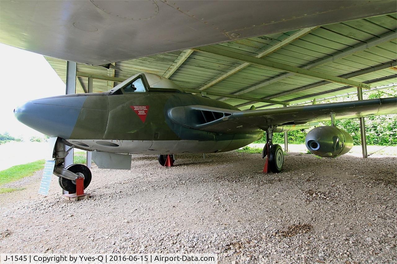 J-1545, De Havilland (F+W Emmen) DH-112 Venom FB.50 C/N 755, De Havilland (F+W Emmen) DH-112 Venom FB.50, Preserved at Savigny-Les Beaune Museum