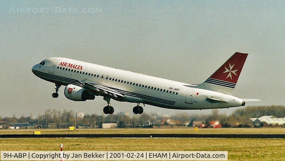 9H-ABP, 1990 Airbus A320-211 C/N 112, Schiphol Amsterdam