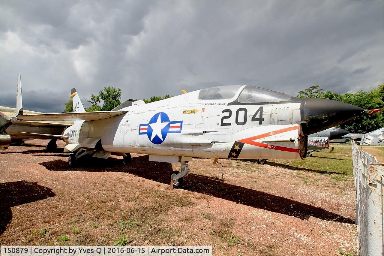150879, Vought F-8E(FN) Crusader C/N 1202, Vought F-8E(FN), Preserved at Savigny-Les Beaune Museum