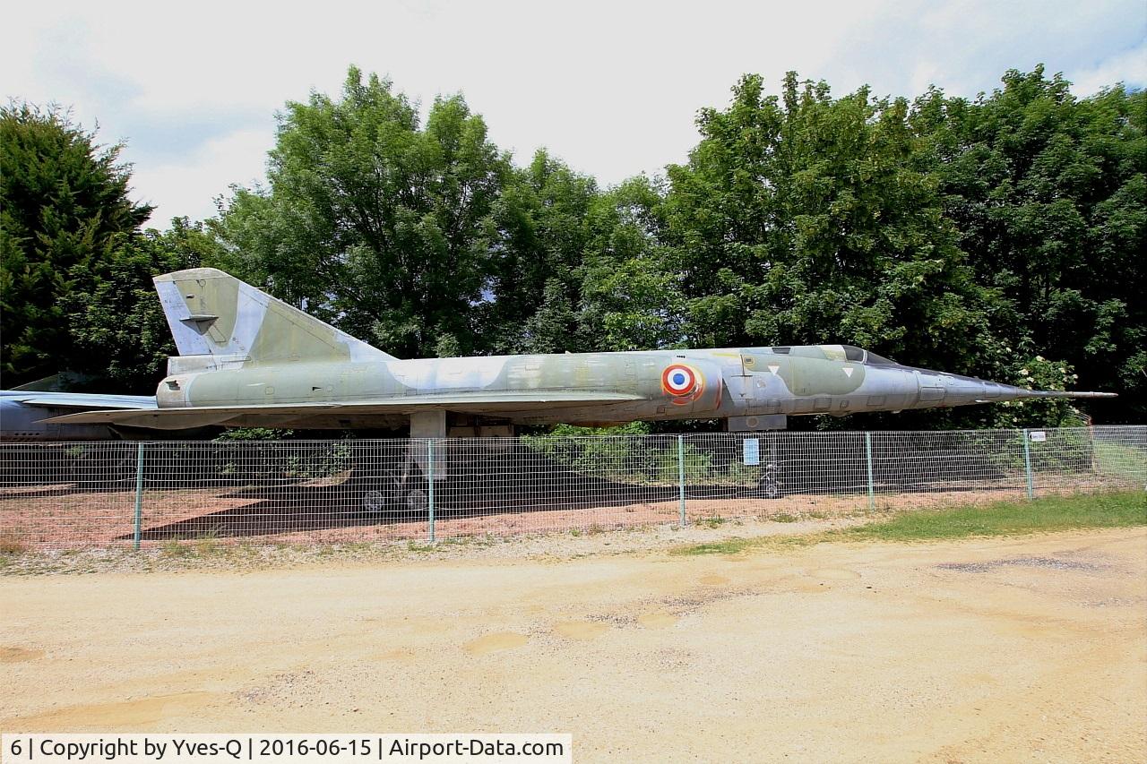 6, Dassault Mirage IVA C/N 6, Dassault Mirage IV-A, Preserved at Savigny-Les Beaune Museum