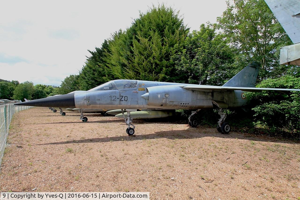 9, Dassault Mirage F.1C C/N 9, Dassault Mirage 5F, Preserved at Savigny-Les Beaune Museum