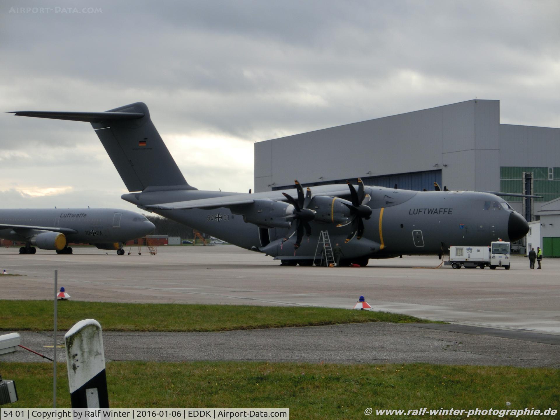 54 01, 2014 Airbus A400M Atlas C/N 018, Airbus A400M - GAF German Air Force - 18 - 54+01 - 06.01.2016 - CGN