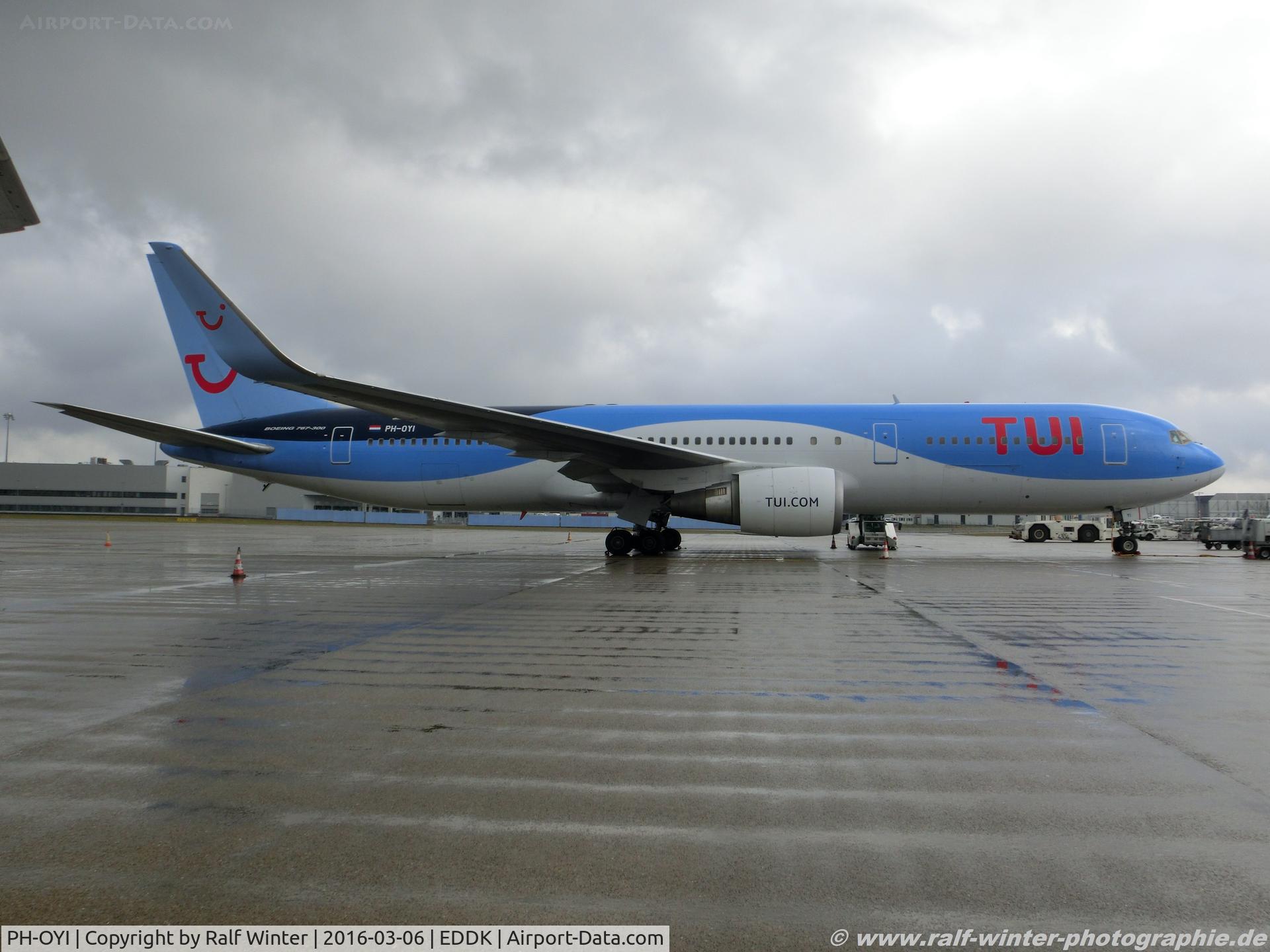 PH-OYI, 2000 Boeing 767-304/ER C/N 29138, Boeing 767-304ER - OR TFL ArkeFly 'TUI' - 29138 - PH-OYI - 06.03.2016  - CGN