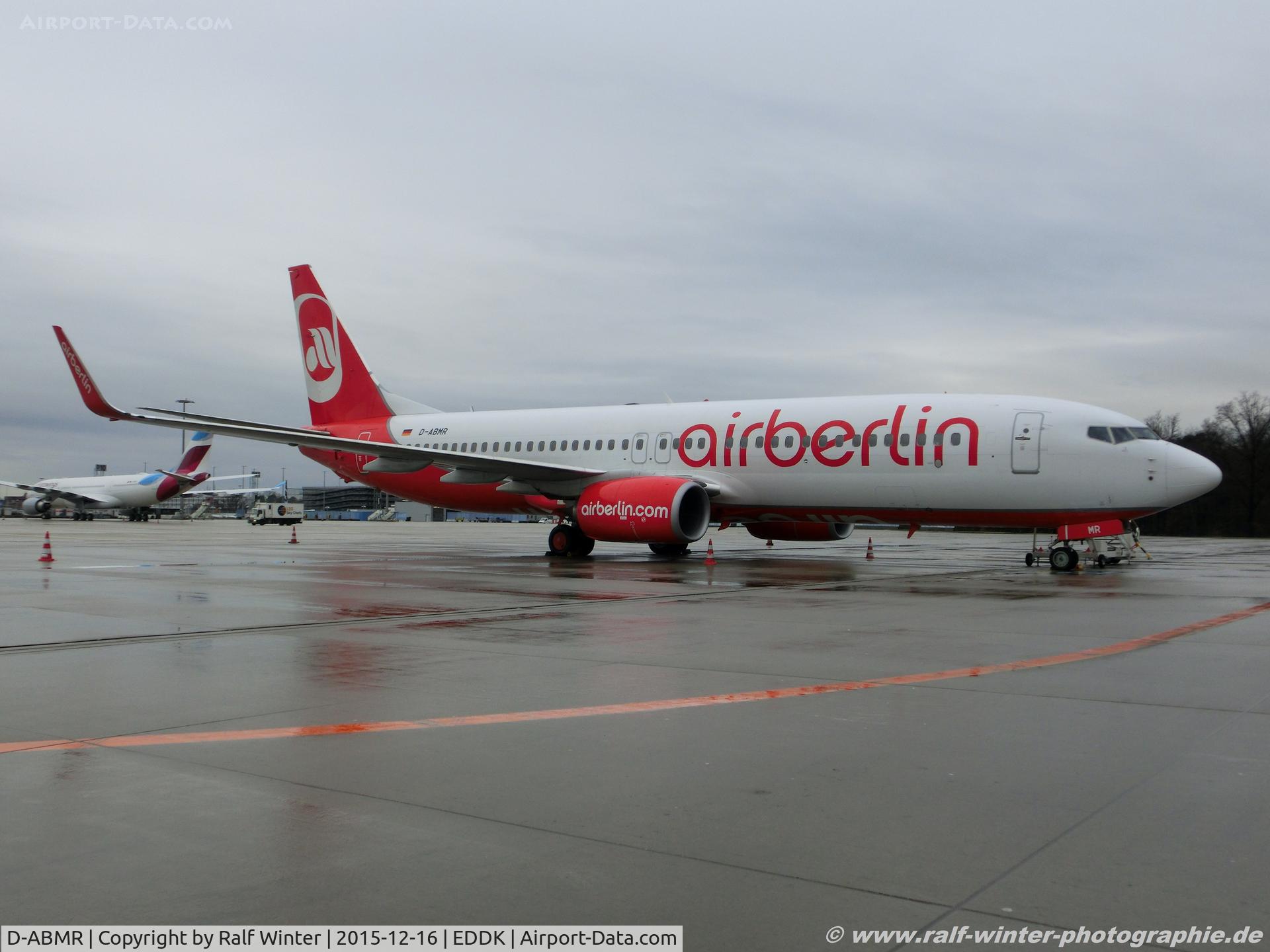 D-ABMR, 2013 Boeing 737-86J C/N 37781, Boeing 737-86J - AB BER Air Berlin - 37781 - D-ABMR - 16.12.2015 - CGN