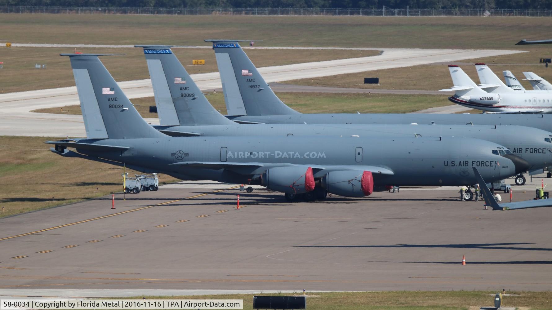 58-0034, 1958 Boeing KC-135R Stratotanker C/N 17779, KC-135R