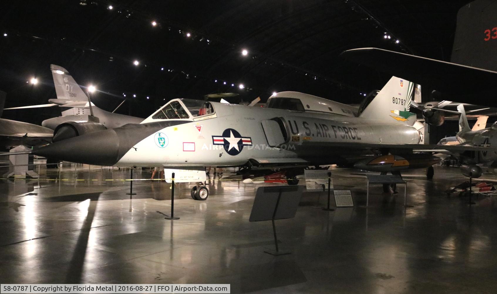 58-0787, 1958 Convair F-106A Delta Dart C/N 8-24-118, F-106A
