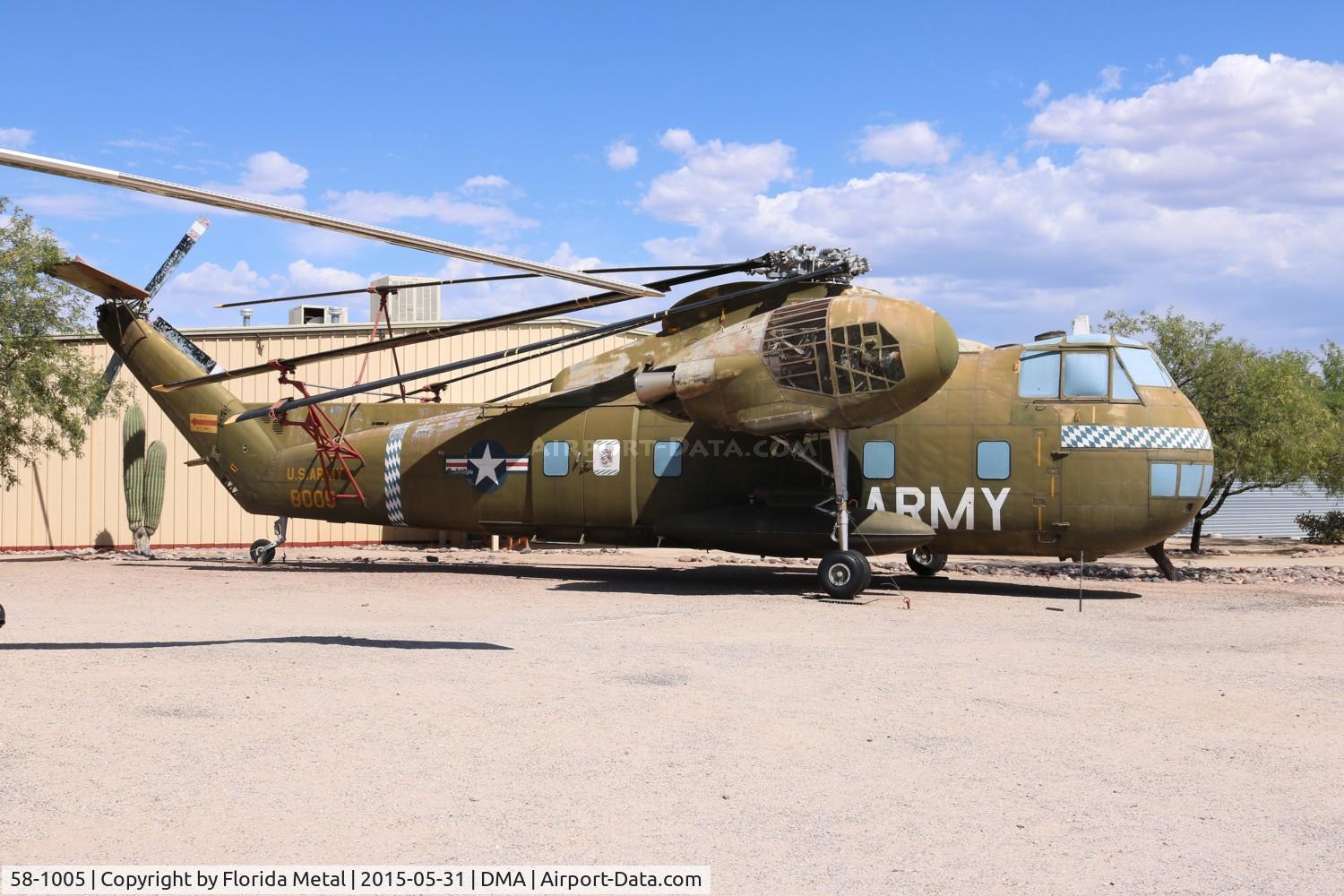 58-1005, 1958 Sikorsky CH-37B Mojave C/N 17850, CH-37B