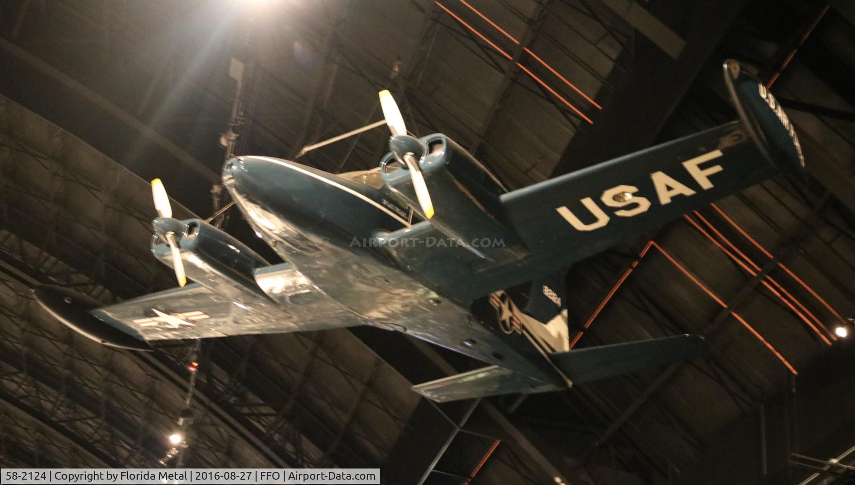 58-2124, 1958 Cessna U-3A Blue Canoe (310A) C/N 38098, U-3A Blue Canoe