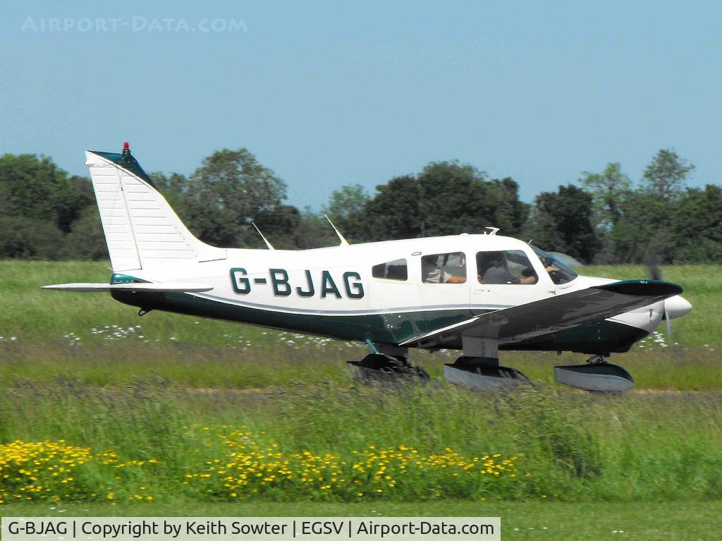G-BJAG, 1979 Piper PA-28-181 Cherokee Archer II C/N 28-7990353, Visiting aircraft
