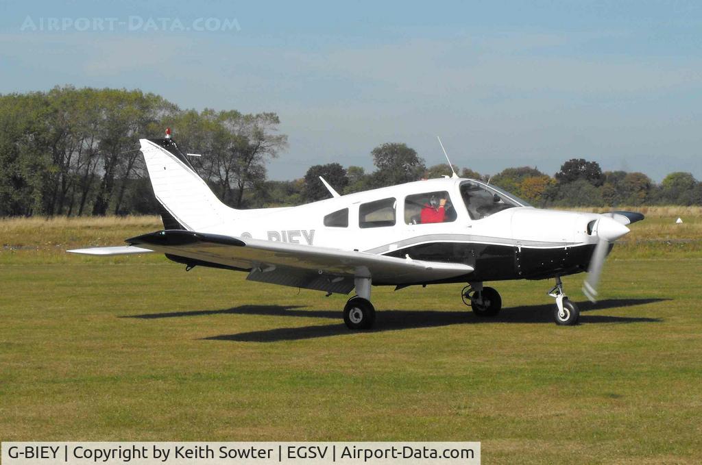 G-BIEY, 1976 Piper PA-28-151 Cherokee Warrior C/N 28-7715213, Visiting aircraft