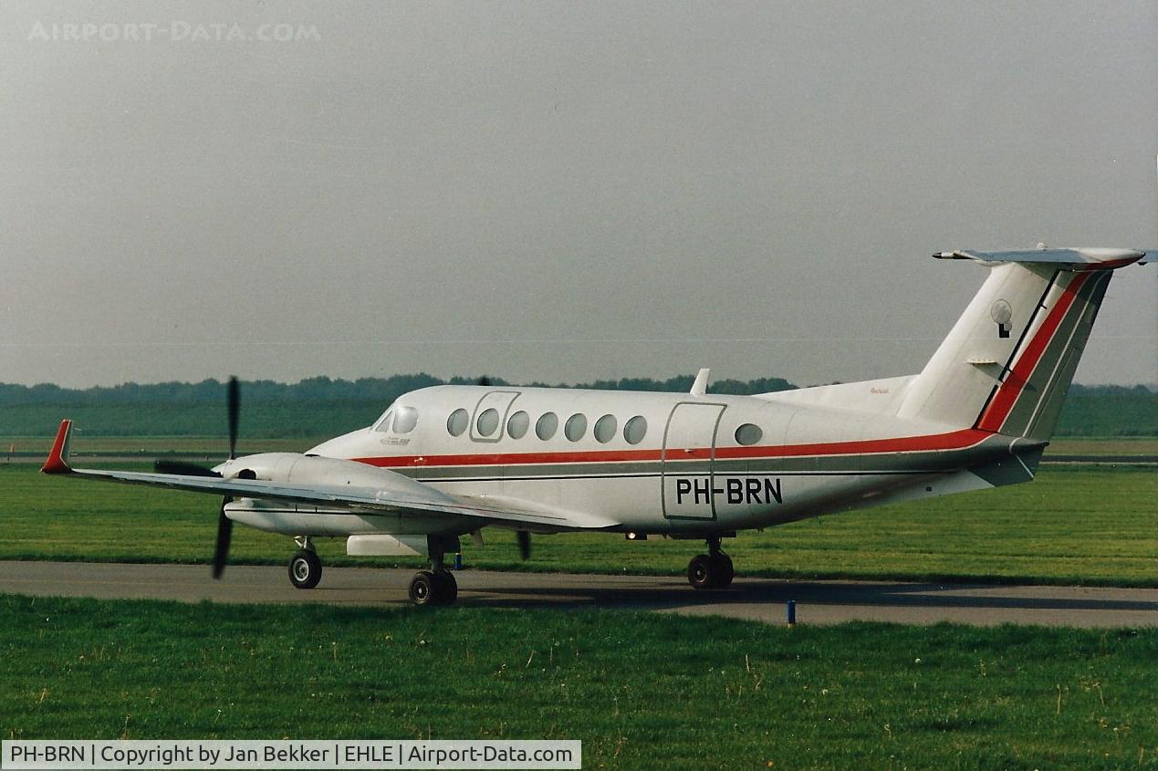 PH-BRN, 1992 Beech B300 Super King Air King Air C/N FL-80, Lelystad Airport sometime in 1996