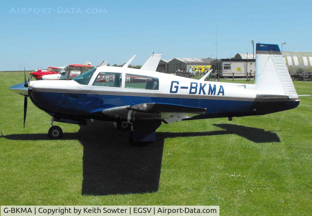 G-BKMA, 1982 Mooney M20J 201 C/N 24-1316, Visiting aircraft