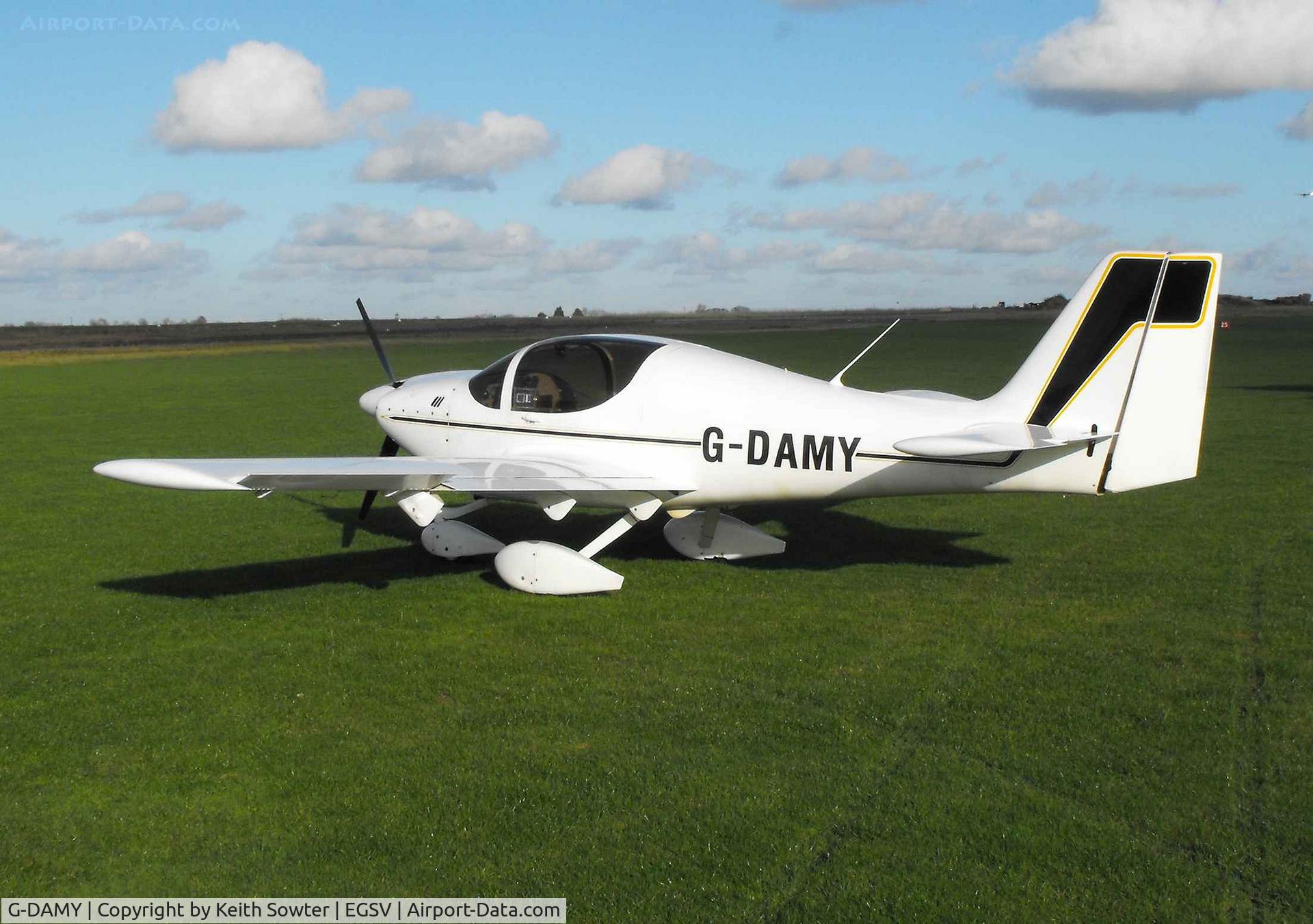 G-DAMY, 1996 Europa Tri Gear C/N PFA 247-12781, Visiting aircraft