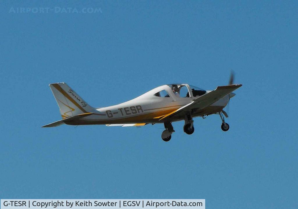 G-TESR, 2008 Tecnam P-2002RG Sierra C/N PFA 333A-14758, Visiting aircraft