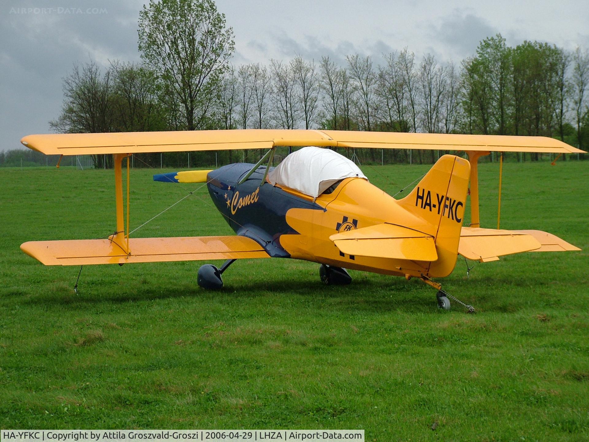 HA-YFKC, 2003 B & F Funk FK-12 Comet C/N 012-053, Zalaegerszeg-Andráshida Airport, Hungary