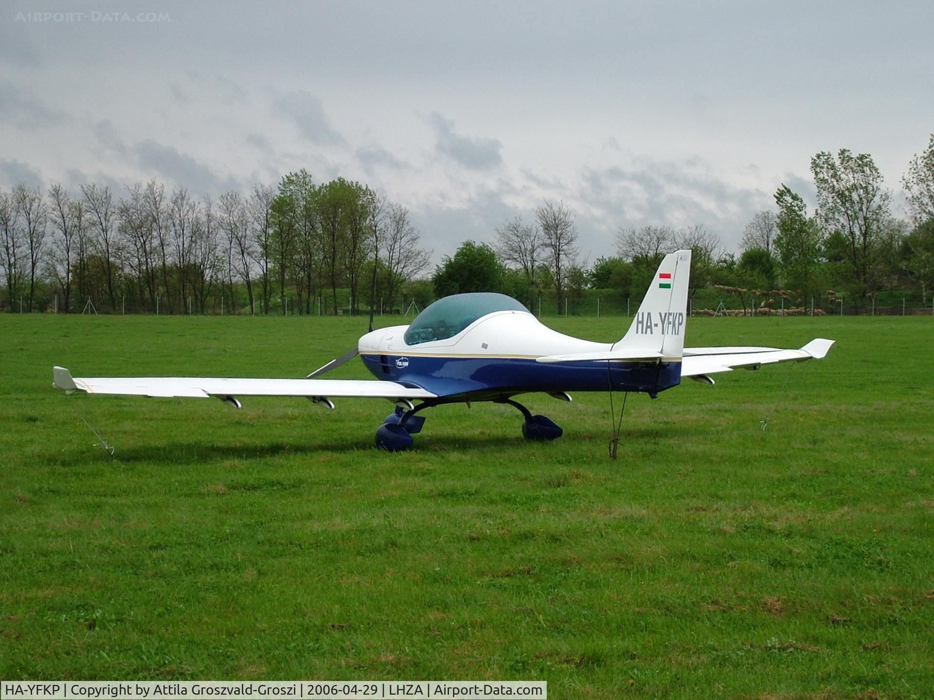 HA-YFKP, 2004 B & F Technik FK-14 Polaris C/N 014-042, Zalaegerszeg-Andráshida Airport, Hungary