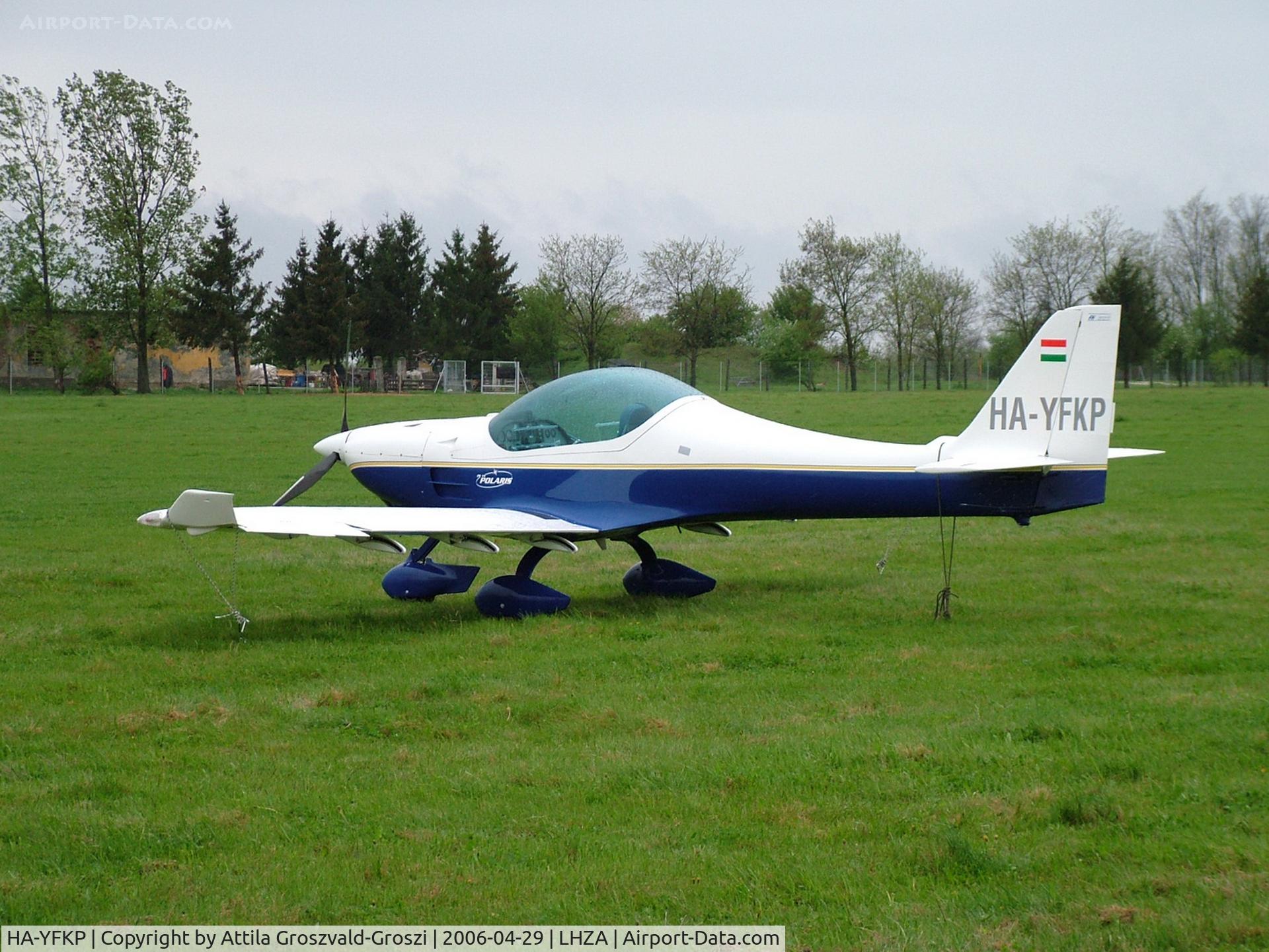 HA-YFKP, 2004 B & F Technik FK-14 Polaris C/N 014-042, Zalaegerszeg-Andráshida Airport, Hungary