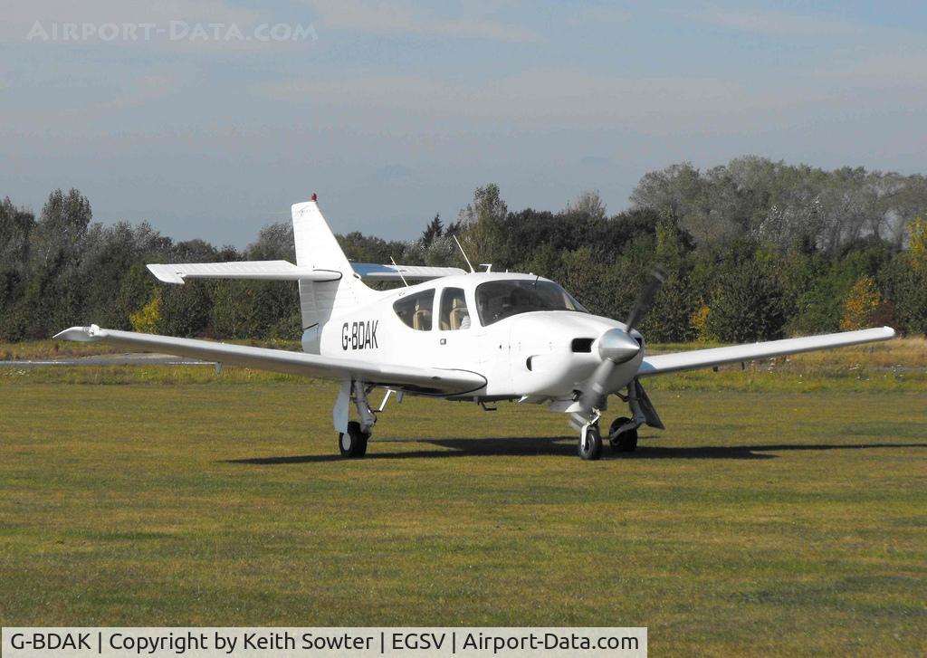 G-BDAK, 1975 Rockwell Commander 112A C/N 252, Visiting aircraft
