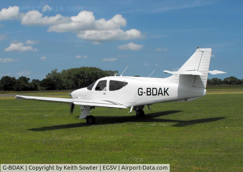 G-BDAK, 1975 Rockwell Commander 112A C/N 252, Visiting aircraft