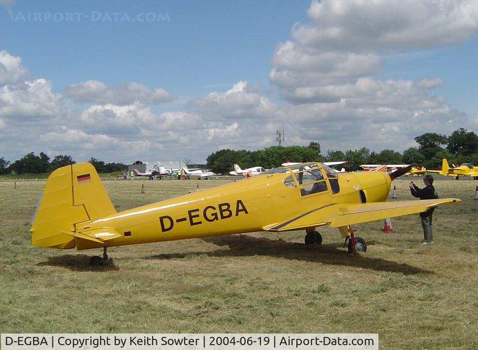 D-EGBA, 1966 Heliopolis Gomhouria Mk.6 (Bu-181), c/n 184, Visiting aircraft