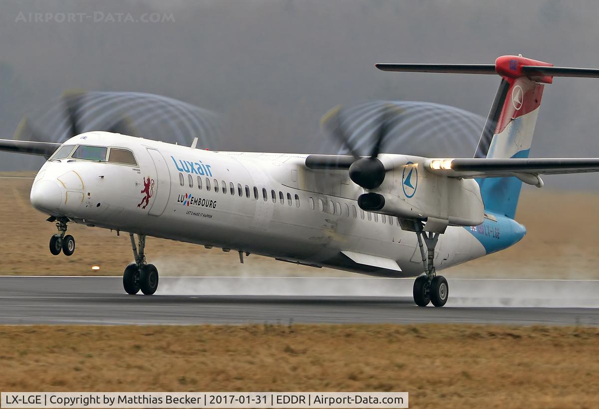 LX-LGE, 2009 De Havilland Canada DHC-8-402Q Dash 8 C/N 4284, LX-LGE