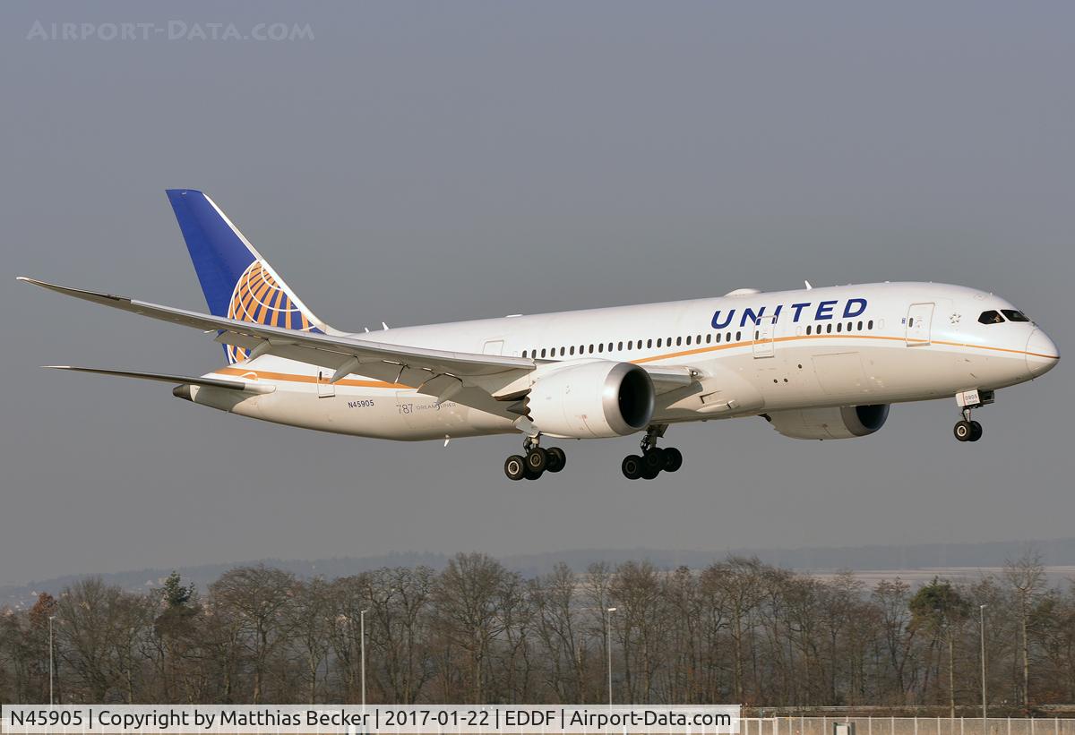 N45905, 2012 Boeing 787-8 Dreamliner Dreamliner C/N 34825, N45905