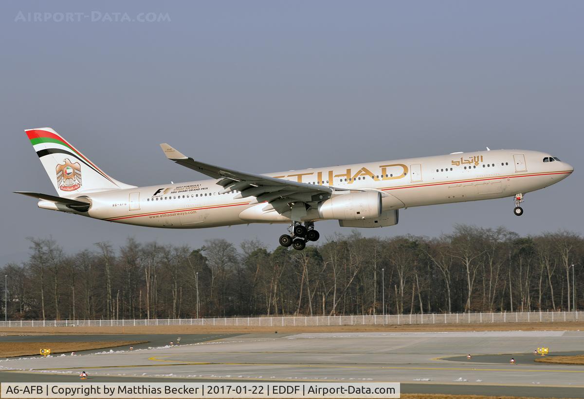 A6-AFB, 2009 Airbus A330-343X C/N 1081, A6-AFB