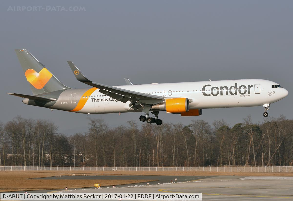 D-ABUT, 1999 Boeing 767-3Q8 C/N 29383, D-ABUT